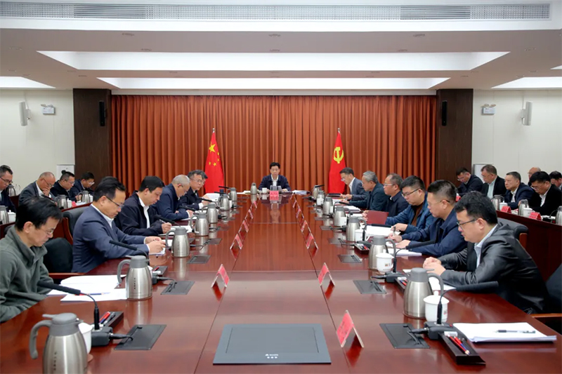 사오관시, 15차 5개년 계획 수립 의견수렴 서기 특별회의 개최, 원홍푸 초청 참석 발언
